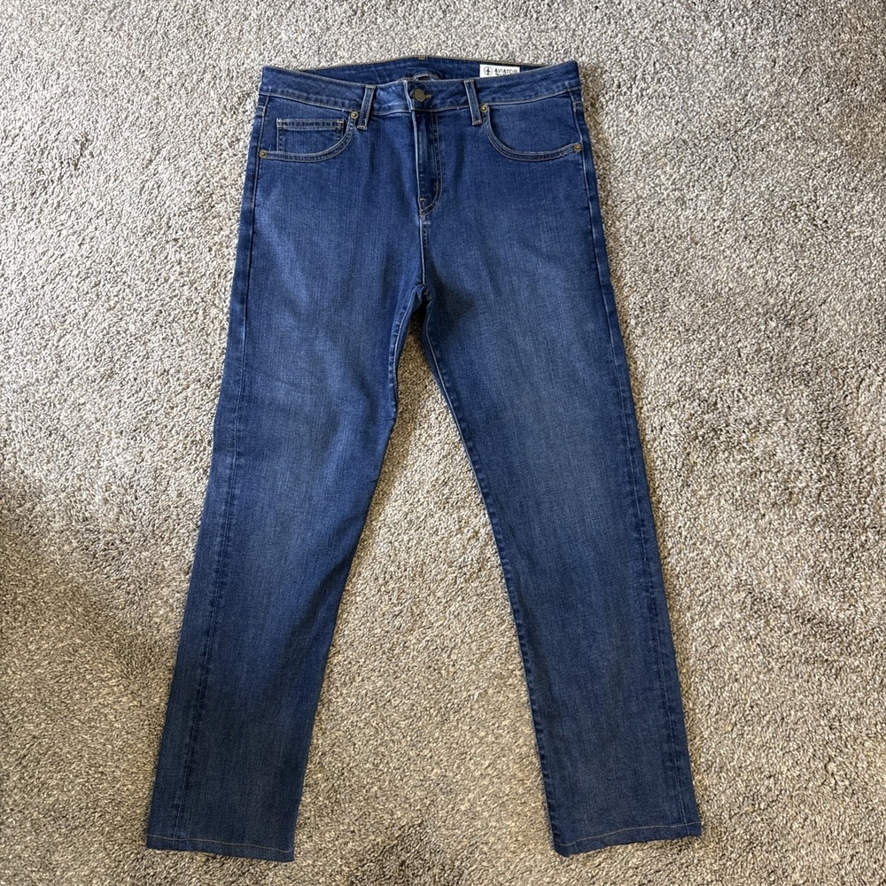 Aviator Women's Skinny Jeans High Rise Medium Wash Size 32‎
